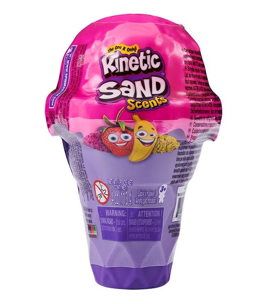 Kinetic Sand Ice Cream Container