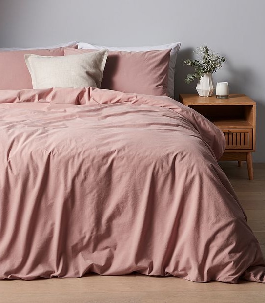 Arlo Stonewash Quilt Cover Set - Queen Bed 6 of 6