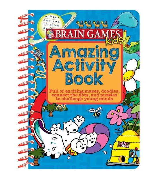 Brain Games Kids Mini Amazing Activity Book  