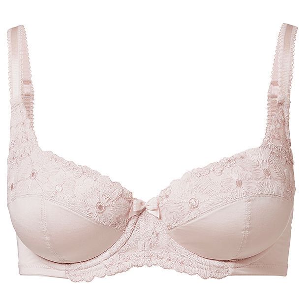 Embroidered Balconette Bra, Style:CN1733GW Embroidered Balconette Bra, Style:CN1733GW