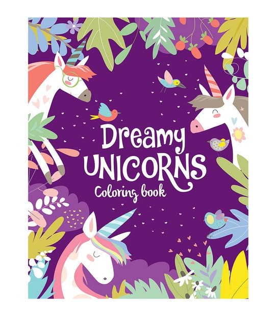 Unicorns Colouring Book: Dreamy Unicorns - 