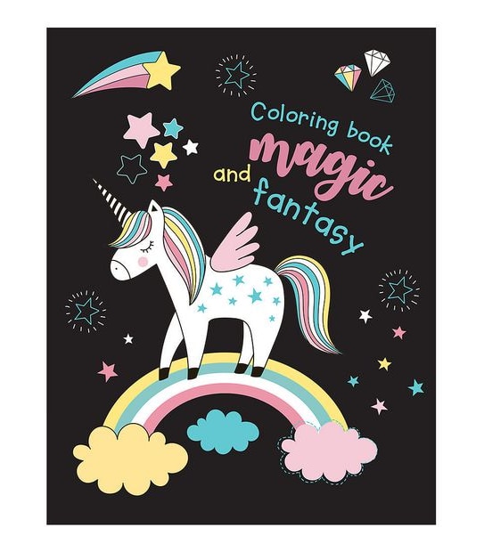 Magic And Fantasy Colouring Book 