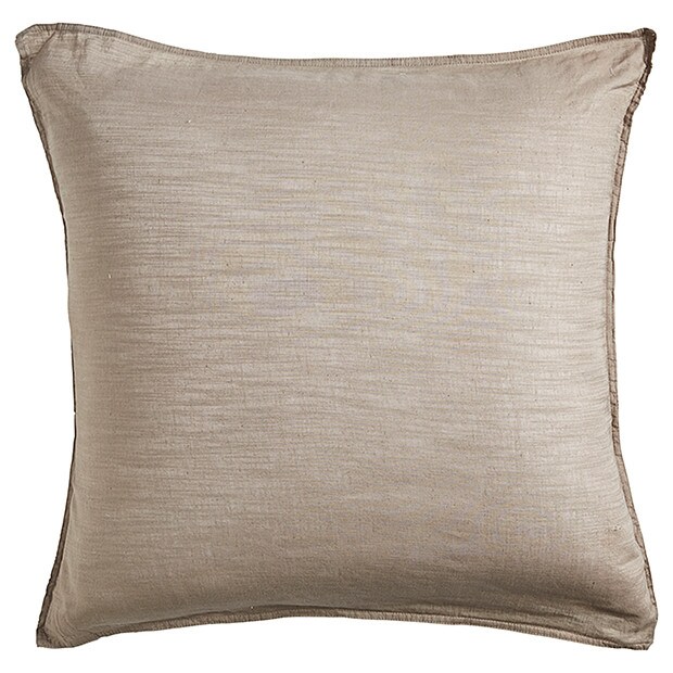 Linen Cotton European Pillowcase - Natural Linen Cotton European Pillowcase - Natural
