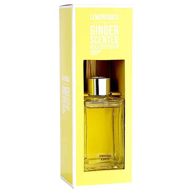 Reed Diffuser 100ml Lemongrass and Ginger Target Australia
