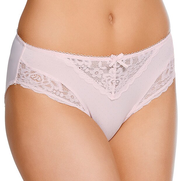 Rosa Lace High Cut Briefs - Pink Rosa Lace High Cut Briefs - Pink