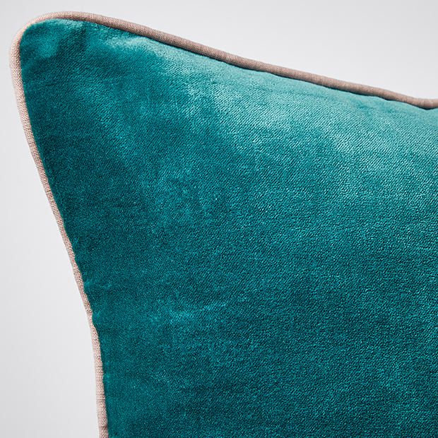 Velvet Bed Cushion Teal Target Australia