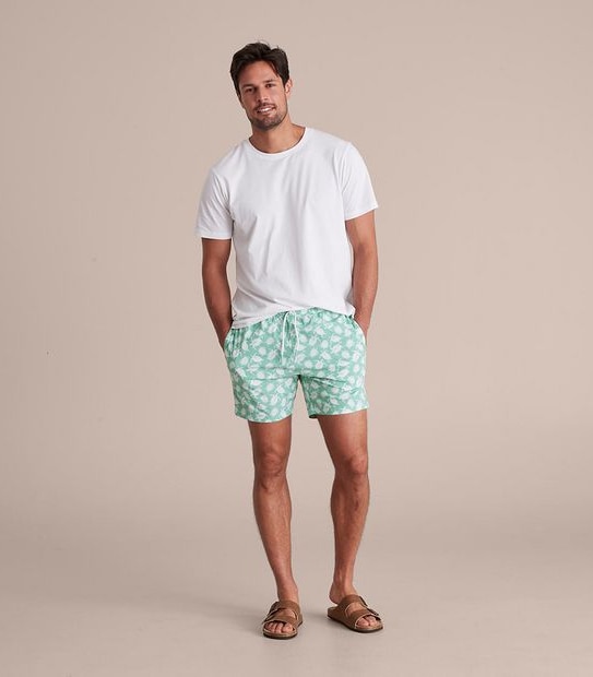 Printed Volley Shorts