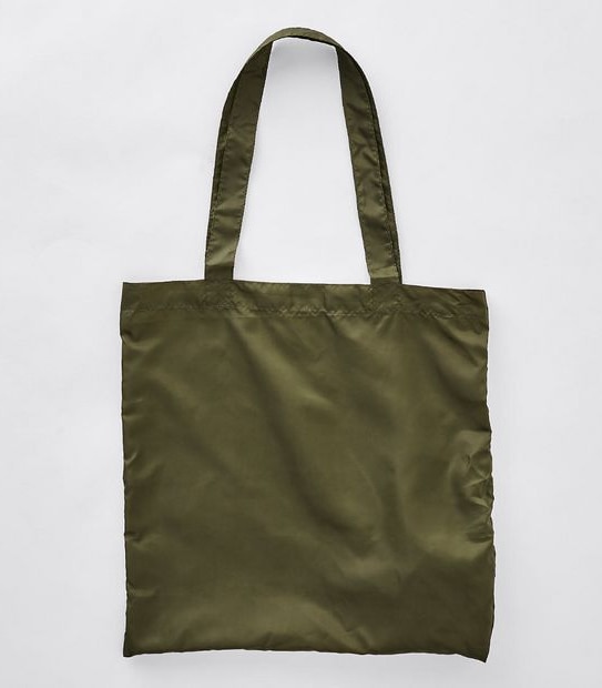 Fold Up Shopper Tote - Khaki
