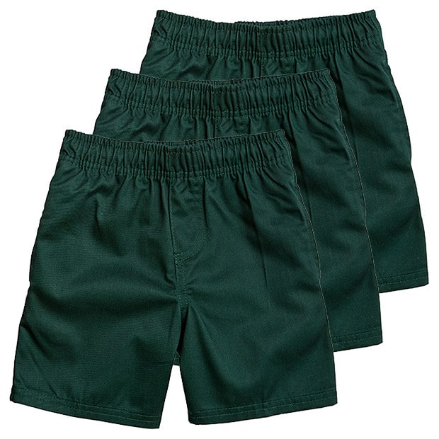 Online Only Pack Unisex Drill Shorts Bottle Green Target