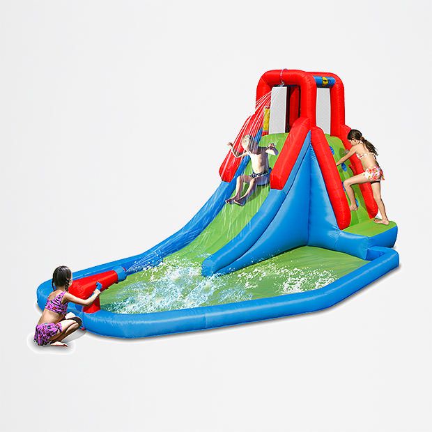 Inflatable pool new arrivals slide target