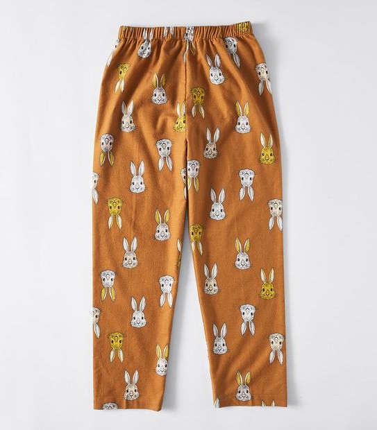 Organic Cotton Flannelette Bunny Pyjama Set