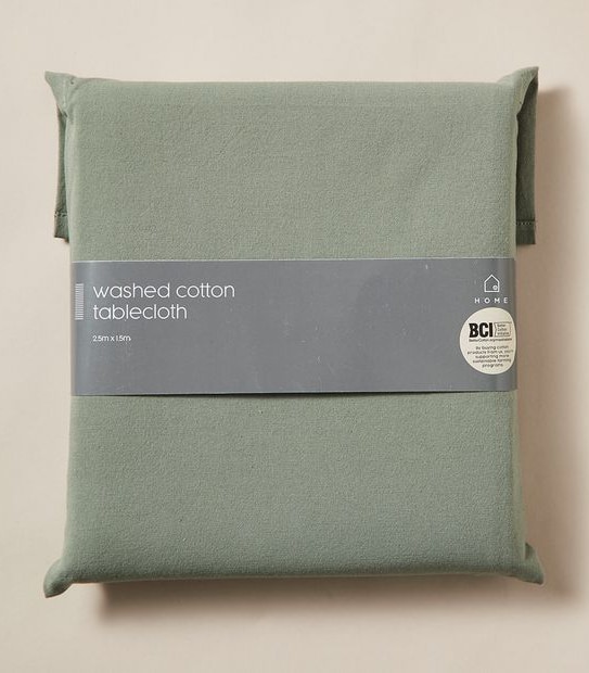Washed Cotton Tablecloth