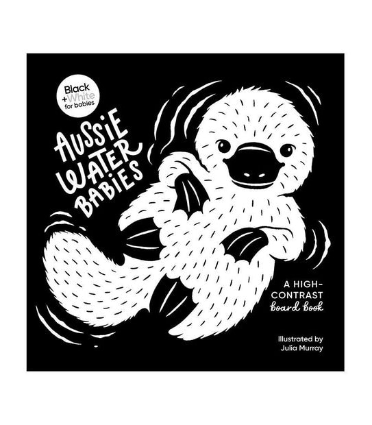 Aussie Water Babies High Contrast Board Book - Julia Murray