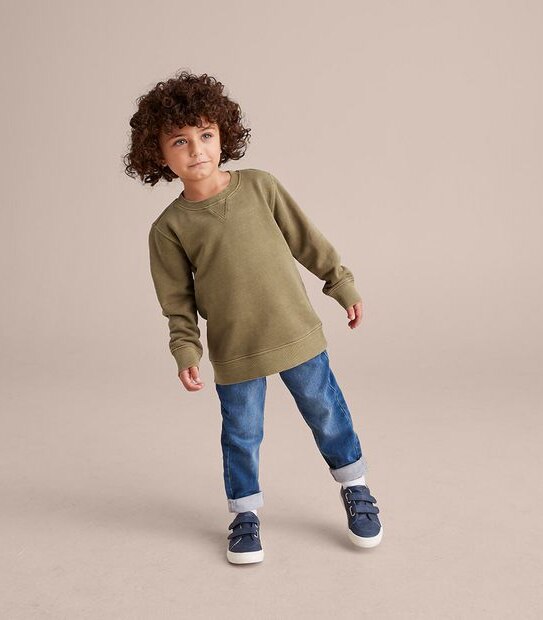 Washed Crew Neck Jumper 4 of 6