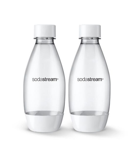 2 Pack Sodastream 500ml Dishwasher Safe Fuse Bottles