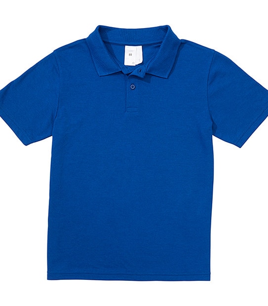 Online Only - 3 Pack Short Sleeve Polo Tops - Royal Blue