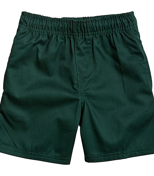 Online Only - 3 Pack Unisex Drill Shorts - Bottle Green 2 of 3