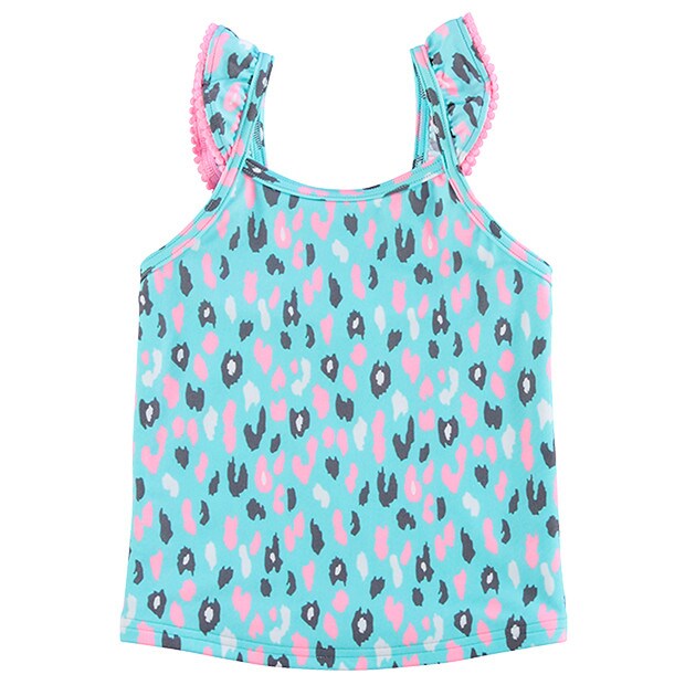 Girls' Two Piece Animal Print Tankini Set Target Australia