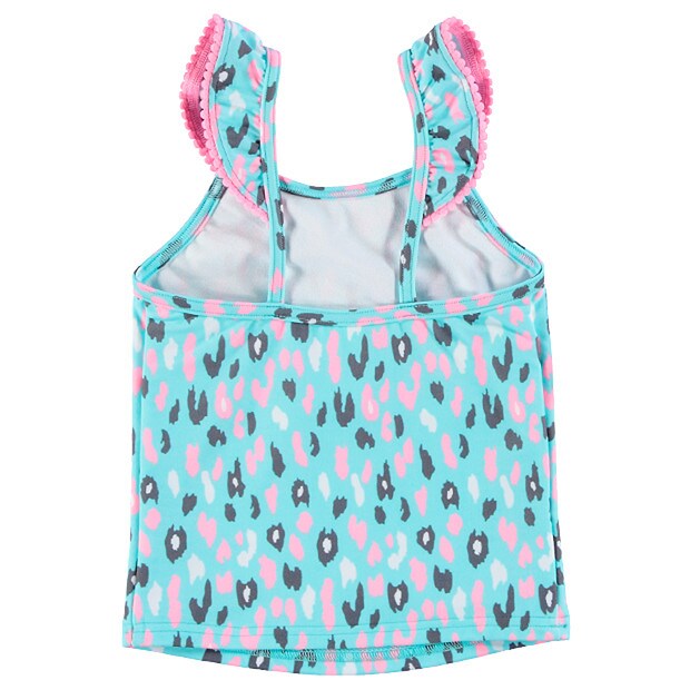 Girls' Two Piece Animal Print Tankini Set Target Australia