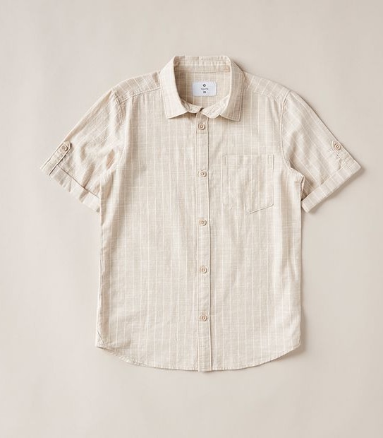 Short Sleeve Stripe Shirt