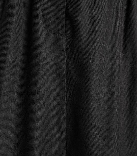 Preview Linen Blend Yoke Gathered Skirt 3 of 5