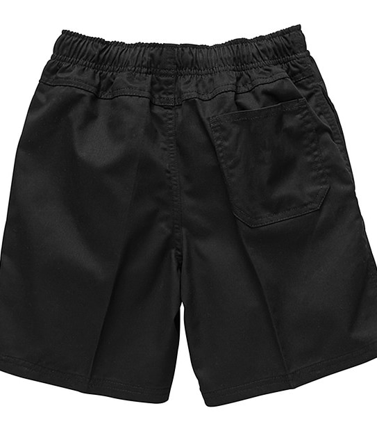Onlne only - 3 Pack Unisex Drill Shorts - Black