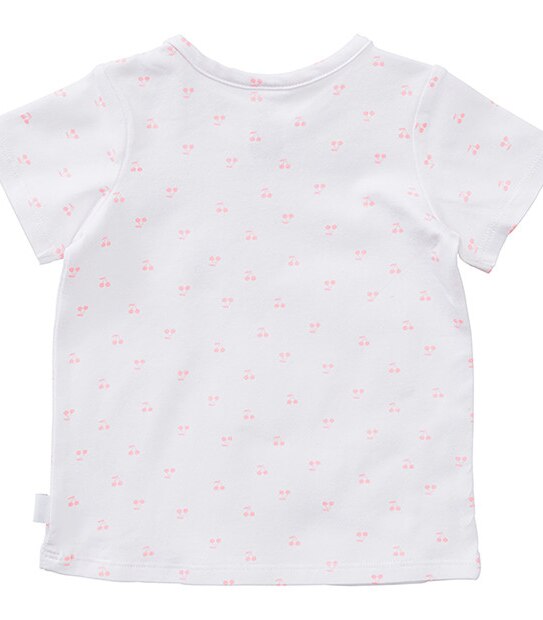 Girls' Short Sleeve Cherry Print T-Shirt