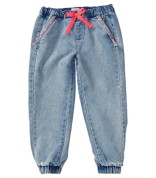 Piping Hot Cuffed Denim Pants