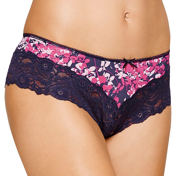 Cheeky Cut Bikini Briefs - Purple Velvet Cheeky Cut Bikini Briefs - Purple Velvet
