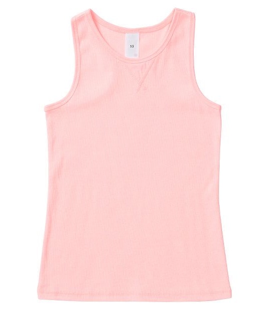 Racer Back Ribbed Tank Top