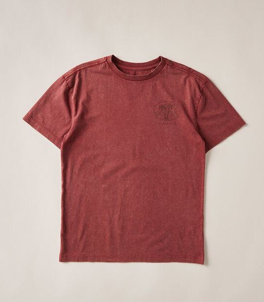 Garment Dyed Print T-shirt