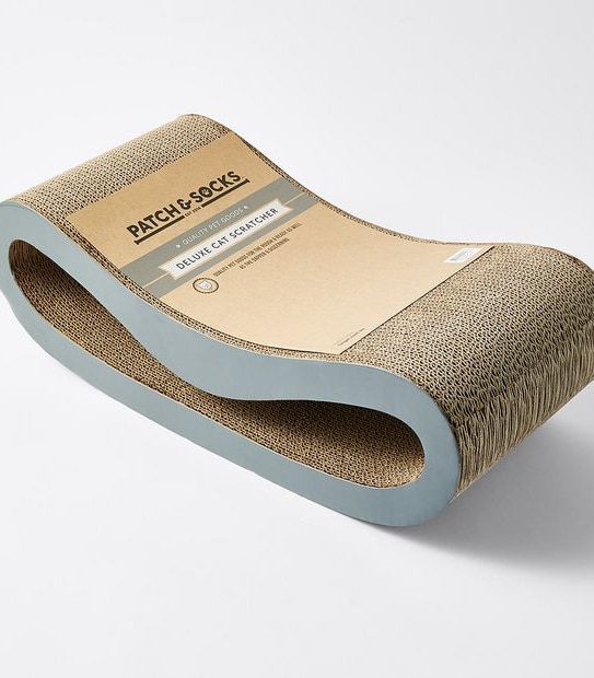 Patch & Socks Deluxe Cat Scratcher
