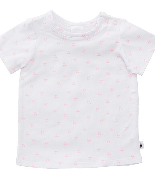Girls' Short Sleeve Cherry Print T-Shirt
