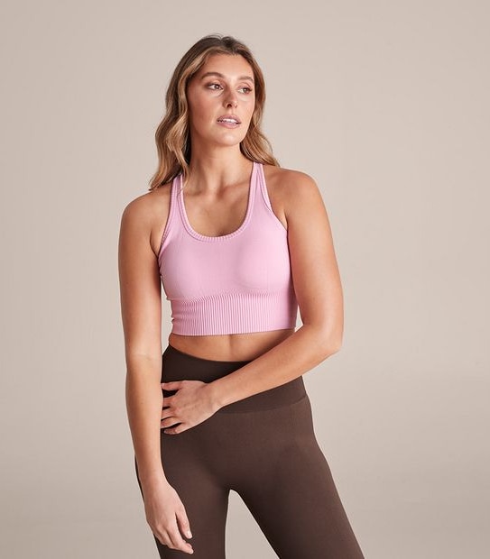 Active Longline Ribbed Crop Top; Style: AN218301