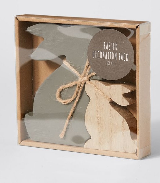 2 Pack Easter Nesting Bunnies