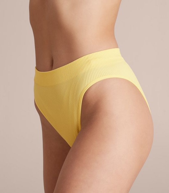 Lily Loves Ribbed Seamfree High Waisted Bikini Briefs; Style: LHB52386