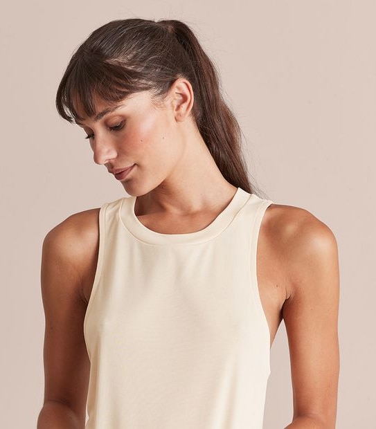 Active Yoga Ribbed Longline Tank Top