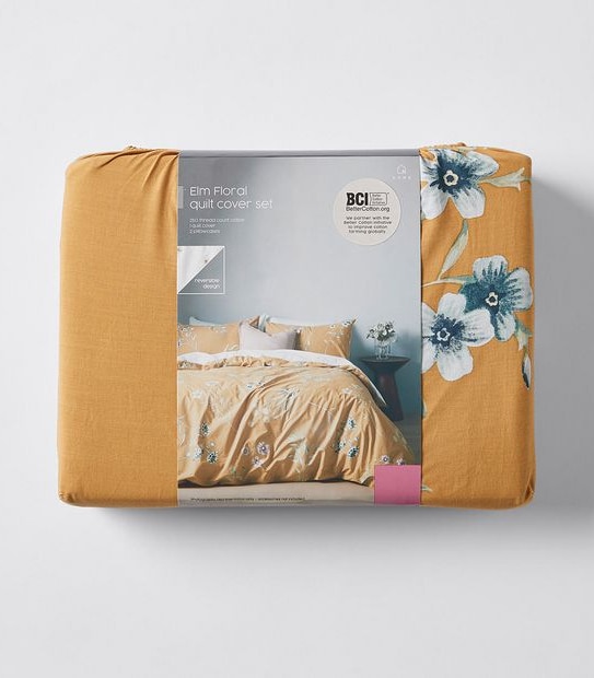 Elm Floral Quilt Cover Set