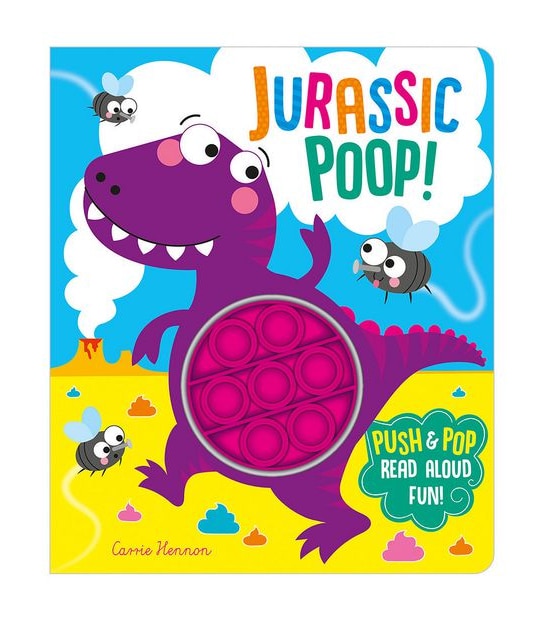Push Pop Bubble Books: Jurassic Poop - Imagine That