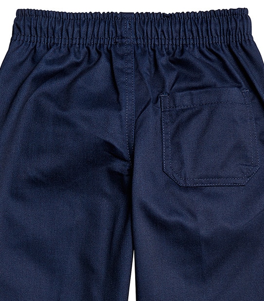 Unisex School Drill Long Baggy Pants Navy Blue Target Australia