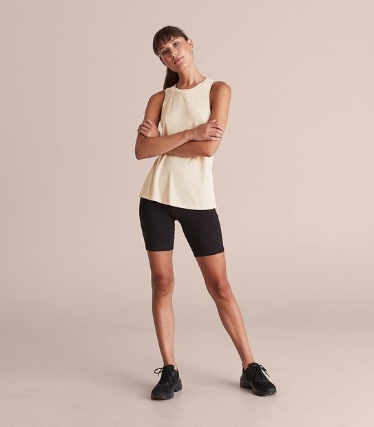 Active Yoga Ribbed Longline Tank Top