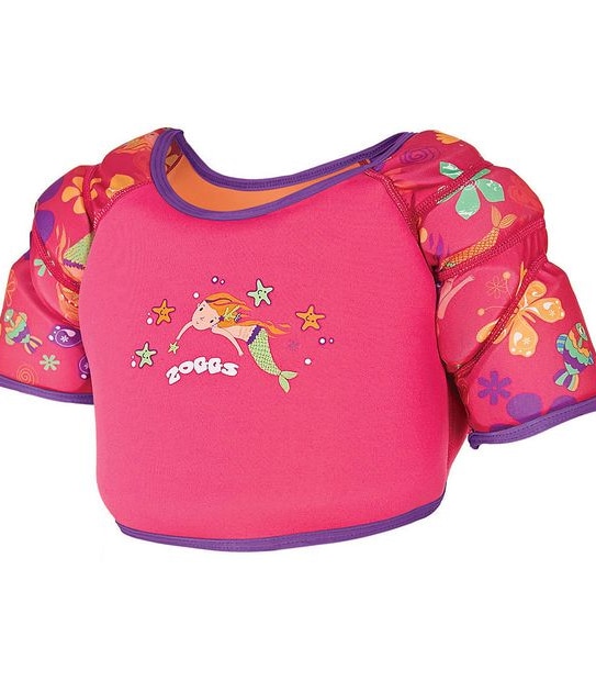 Zoggs Water Wings Swimming Vest - Mermaid Flower