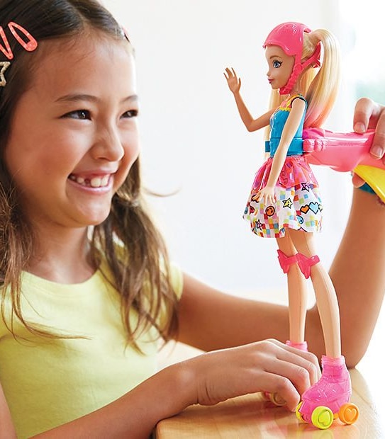Barbie&reg; Video Game Hero&trade; Light Up Skates Barbie Doll