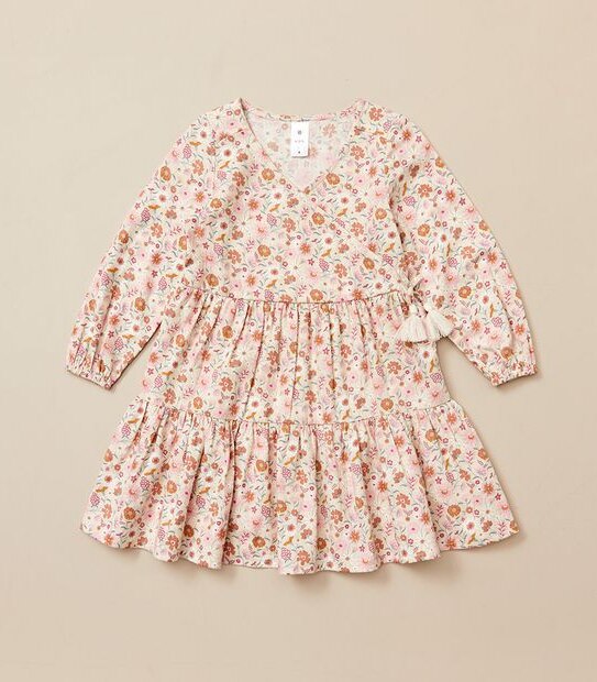 Woven Floral Dress