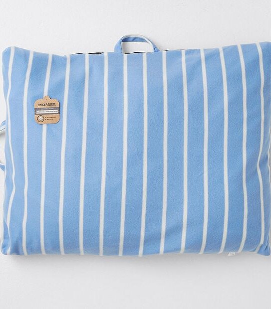 Patch & Socks Rectangle Fleece Pet Bed