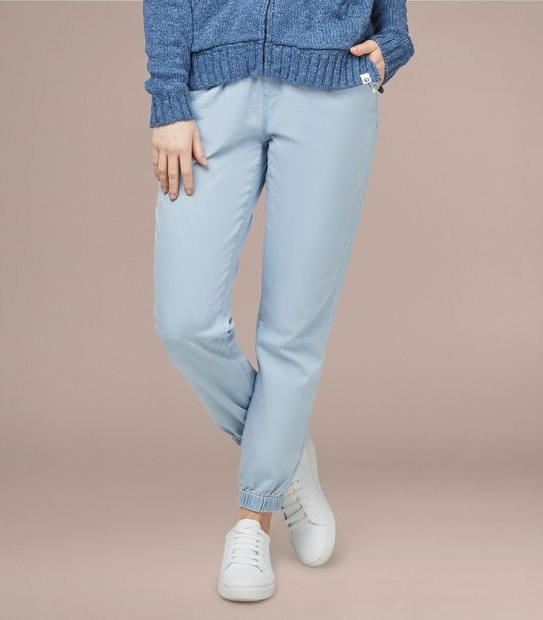 Piping Hot Elasticated Hem Jogger Pants