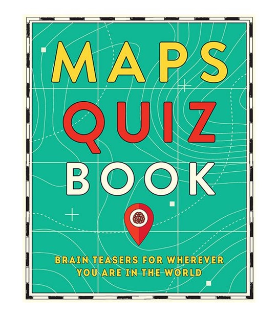 Maps Quiz Book - Hardie Grant Travel
