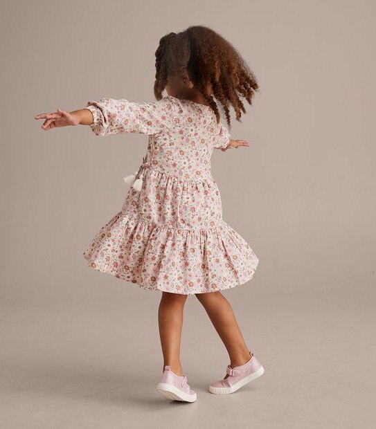 Woven Floral Dress