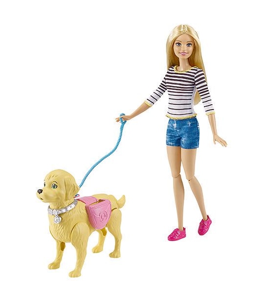 Barbie&reg; Walk & Potty Pup