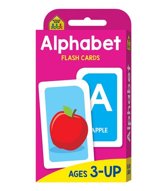 School Zone: Alphabet Flash Cards (2017 Ed)
